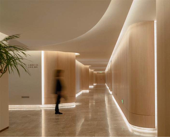 Integrated partition wall